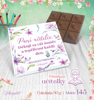 Belgická čokoláda 90 g  |  Motiv 145